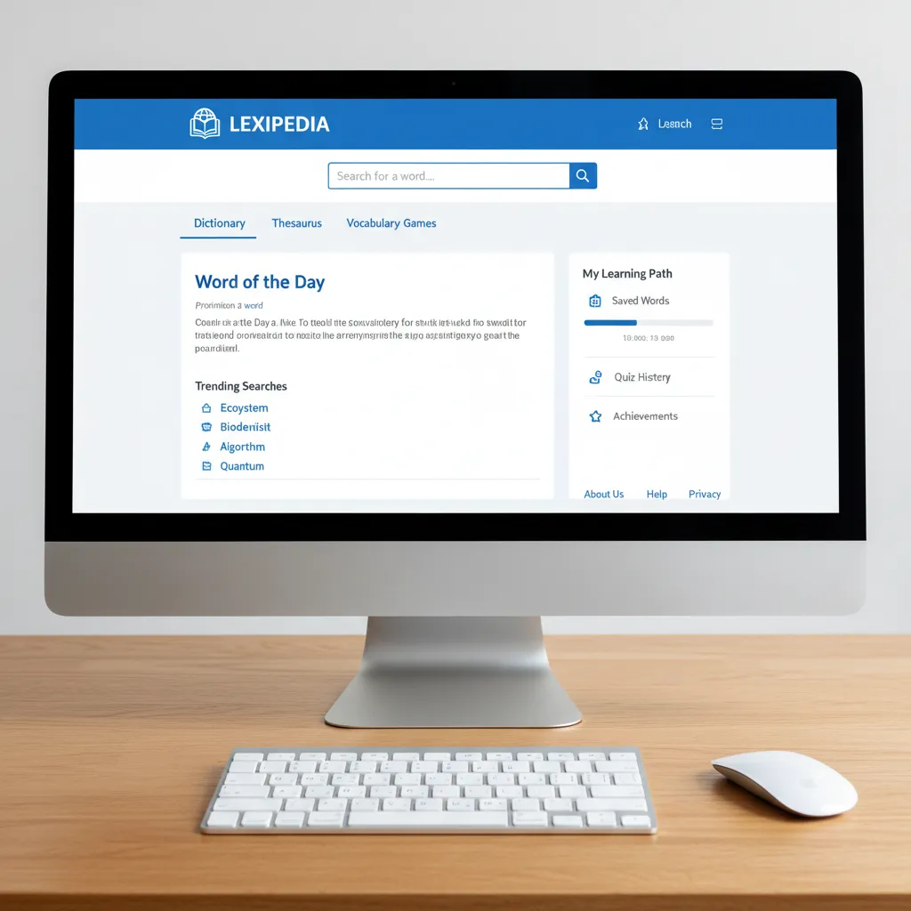 Interfaz de la Plataforma Educativa Lexicán